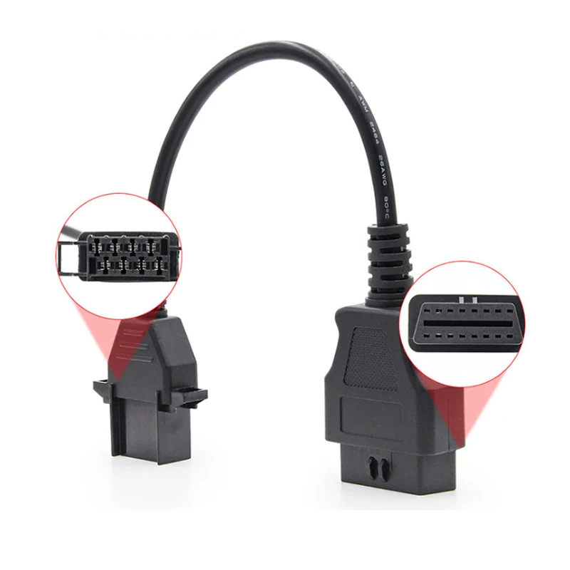 Для Volvo OBD2 8 ми штифтовый кабель адаптер Грузовик Heavy Duty Diagosis разъема 8pin