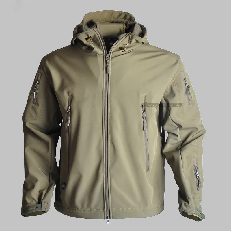 Уличная охотничья походная куртка водонепроницаемая военная тактическая штаны