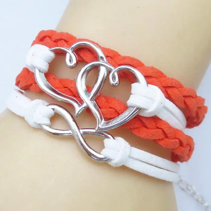 Новинка модные Многослойные браслеты из сплава темперамент бесконечности дикие