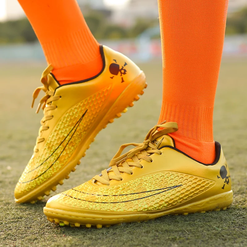 

Turf Men Soccer Shoes Kids Cleats Training Football Boots Male Sports Football Shoes Outdoor Man Trainer Shoes dropshipping