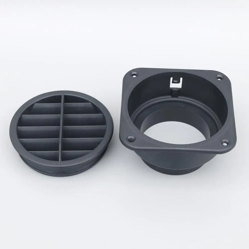 

75mm Car Warm Air Vent Outlet Air Heater Ducting Outlet Connector For Eberspacher For Propex Plastic Warm Air Outlet Car Accesso