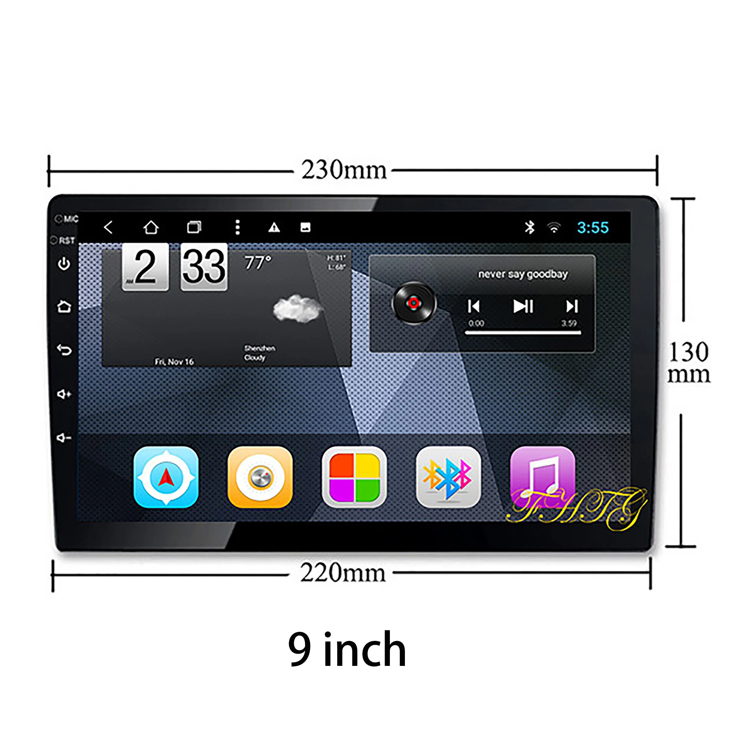 9 inch Fasxia Car Audio Frame Radio Fascia gps navigation fascia panel is suitable for 2011 MAZDA RX8 | Автомобили и мотоциклы