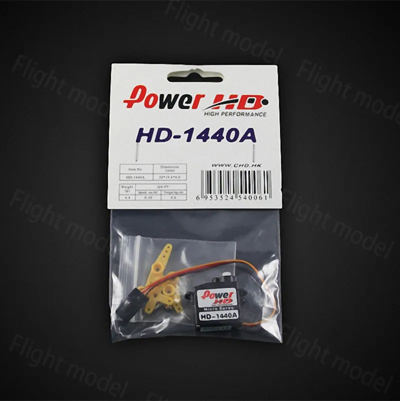 

Power New Arrival HD-1440A Mini Micro Servo For EPO Airplane Flight-Model With Plastic Gear
