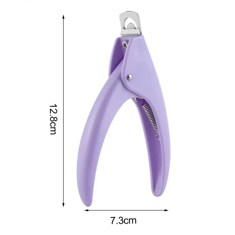 

U Shape Manicure Tools Plastic Professional Ergonomic Design Nail Trimmer Clipper for Manicurists