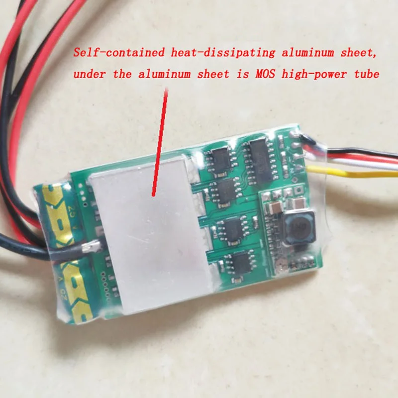 Двухсторонний матовый регулятор скорости 2S-6S 20Ax2 ESC 12 В 15 18 24 20 А для