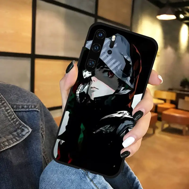 

Tokyo Ghoul Trendy Anime Phone Case Funda For Huawei P9 P10 P20 P30 Lite 2016 2017 2019 plus pro P smart