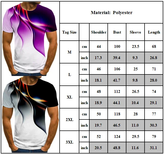 

VICABO Men Tshirts Short Sleeve T Shirt 3D Printed Tee Summer Casual Tops Men Clothing T Shirts Men