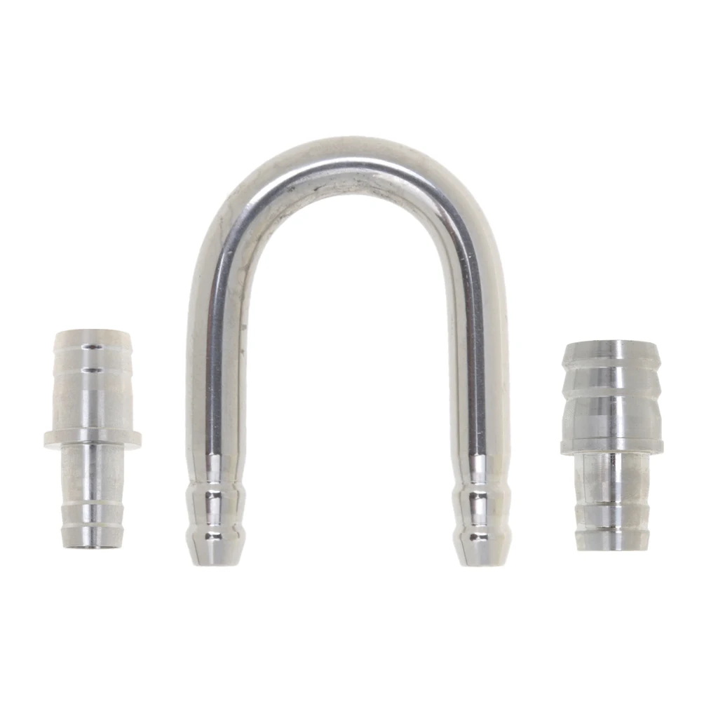 

Stainless Steel Pipe Hose U Shape Connector Adapter Converter for Aquarium Tank