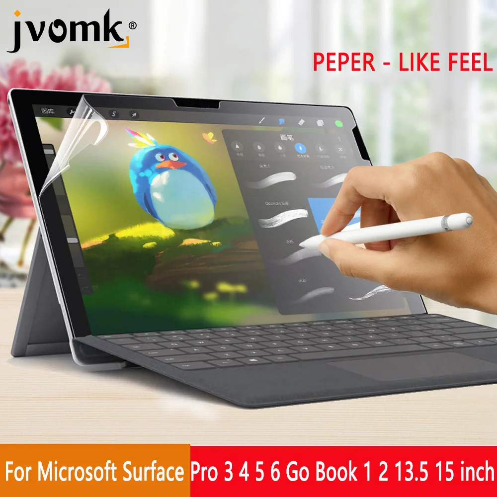 Бумага как протектор экрана матовая пленка ПЭТ Антибликовая живопись для microsoft