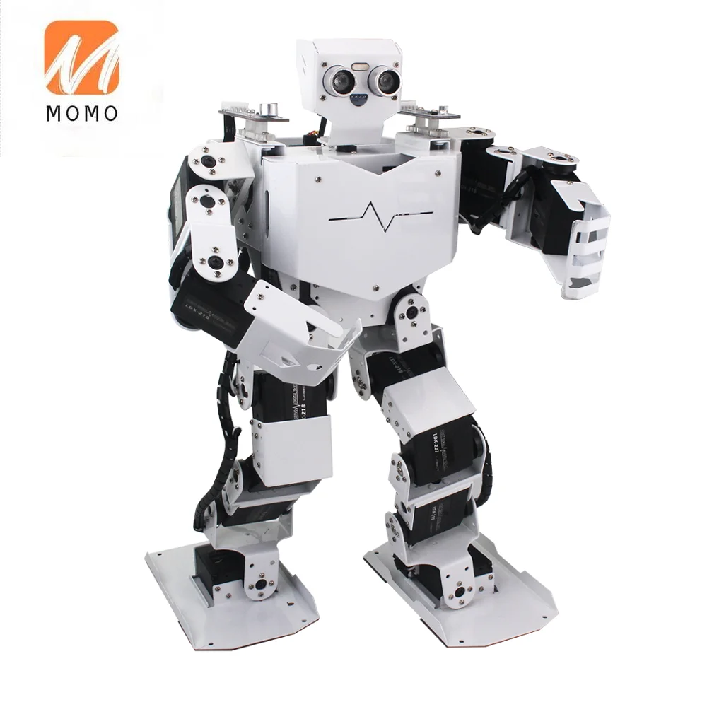 Hiwonder H3.0 17dof Biped Humanoid Robot с бесплатным приложением Mp3 модулем детализированное