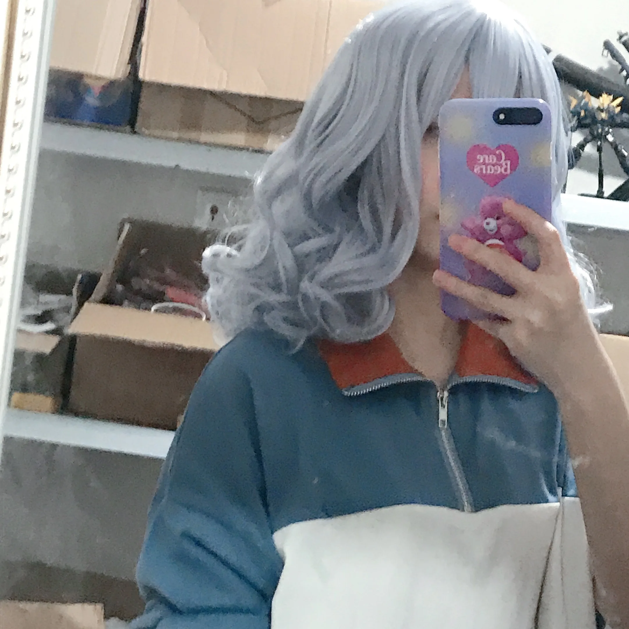 Эра Ремилия проект Touhou косплей вьющиеся термостойкие синтетические волосы