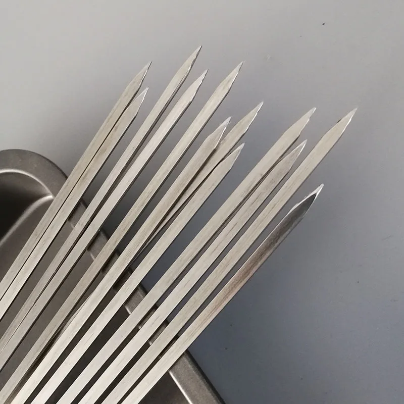 Игла из нержавеющей стали для барбекю гриля баранины шпажки инструменты гриль