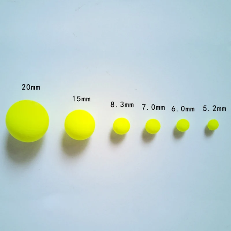 10pcs Diameter 10mm-20mm EPS Foam Fishing Float Hard Buoyancy Ball Float Gear Fish Float Outdoor Floating Fishing Accessory