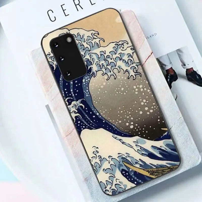 TOPLBPCS Japanese style Art Japan Painted Phone Case for Samsung S6 S10 5G S7 EDGE S8 S9 S20 PLUS S10Lite | Мобильные телефоны и