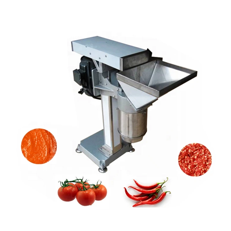 

Commercial Garlic Paste Chopper Chopping Machine Food Shop Grinding Onion Potato Fruit Ginger Paste Vegetable Chopping Machine