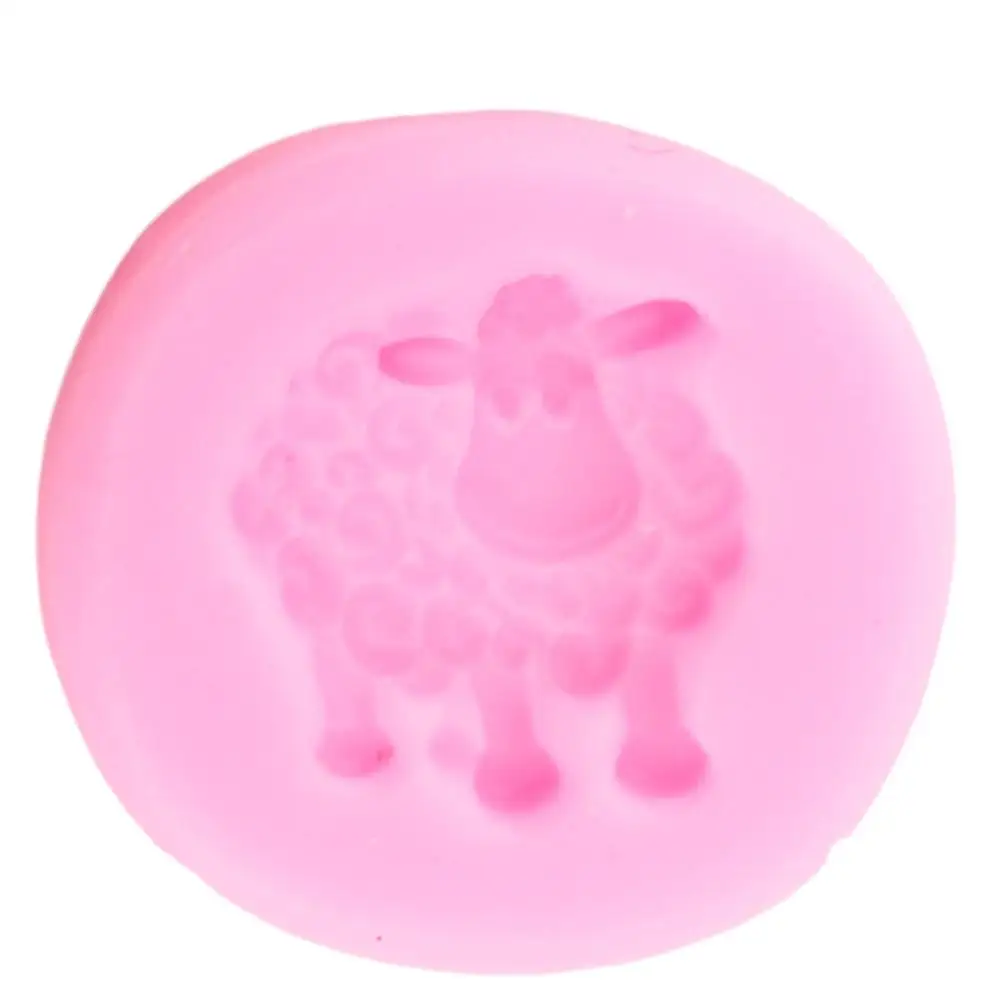 

Sheep Silicone Molds 3D Animals Chocolate Fondant Mould Baby Birthday Cake Decorating Tools Candy Clay Mold Cookie Baking Moulds