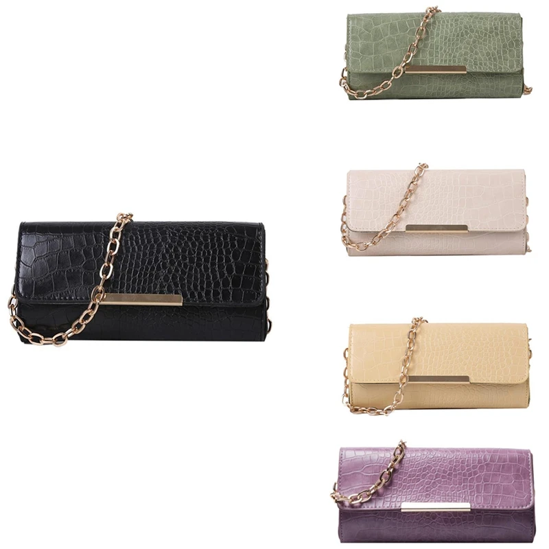 

Женская сумка через плечо, кожаные однотонные сумки под подмышку, повседневные дамские сумочки в стиле ретро, маленький клатч с клапаном, то...