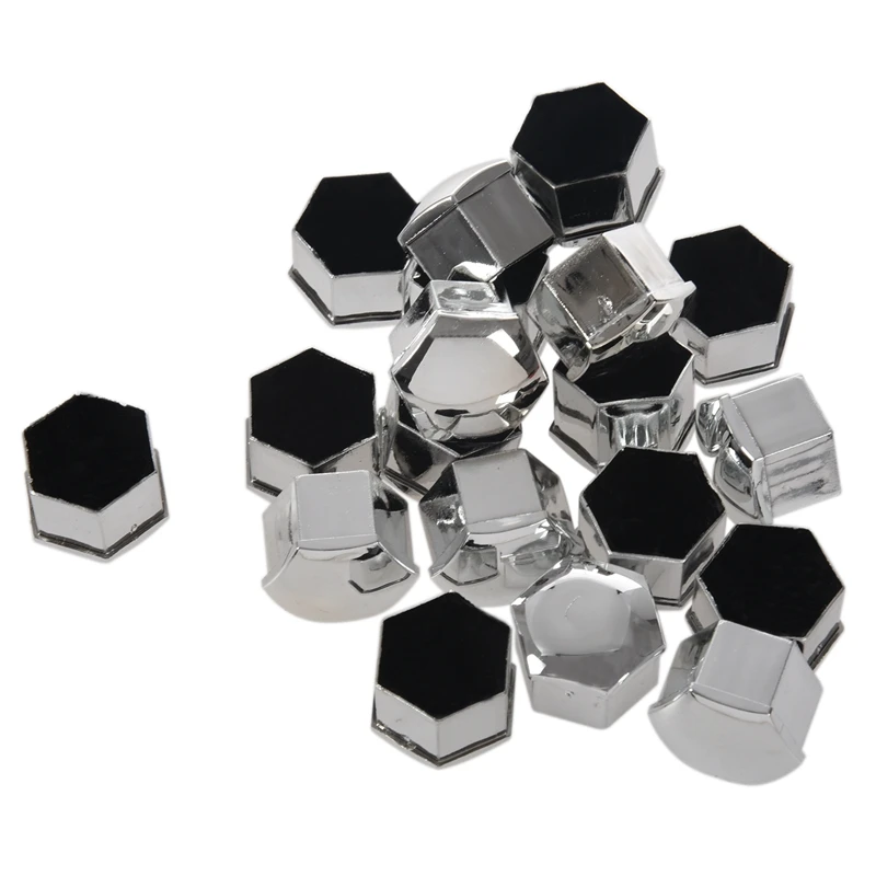 20 шт. 17 мм Автомобильные пластиковые колпачки болты крышки гайки сплав колеса для