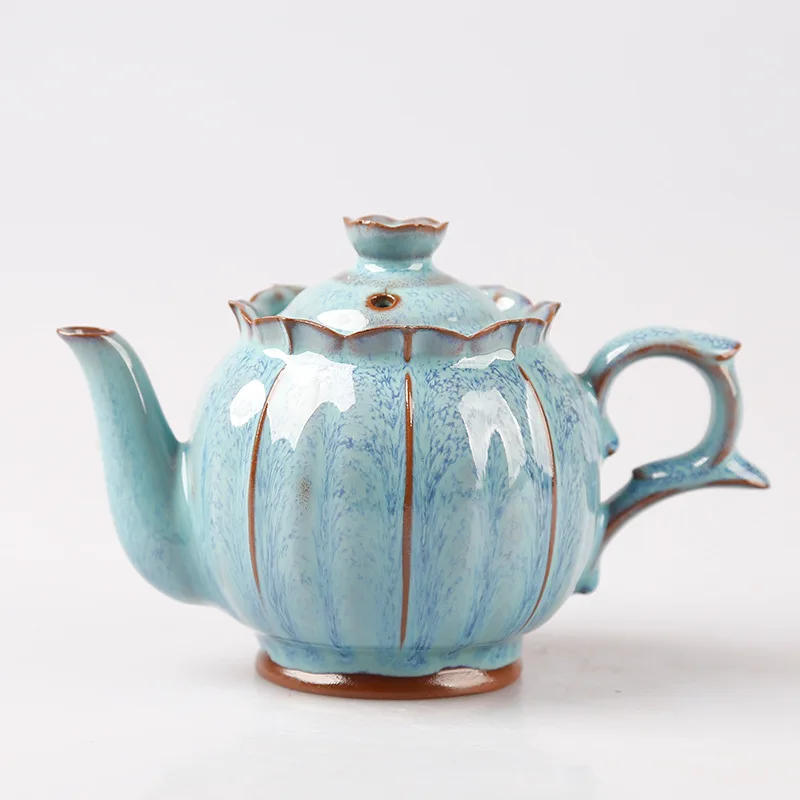 The Kiln Porcelain Teapot Filter dan hu Ceramic Kung Fu Tea Single yao Variable Drawing pao cha Home | Дом и сад