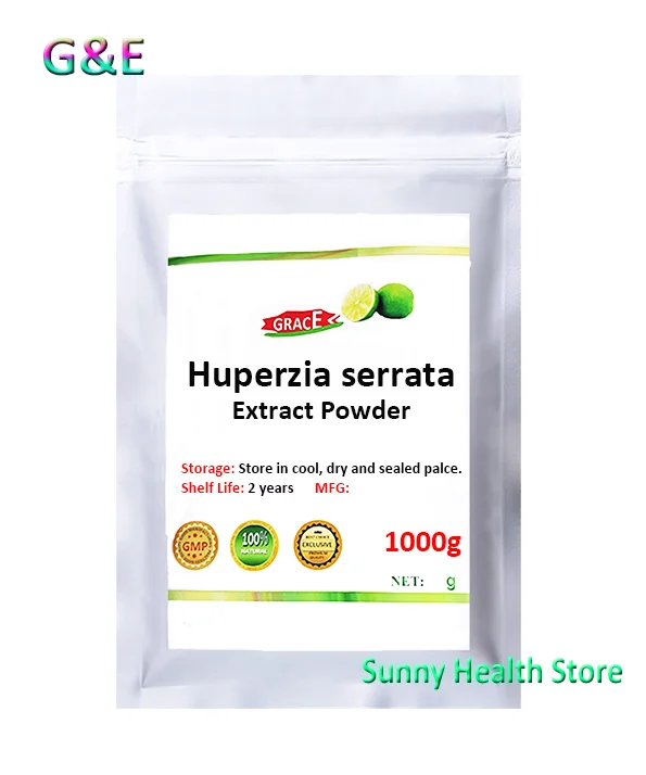 

99% Organic Huperzia Serrata Extract Huperzine A Powder - Improve Memory, - High Qualityfree shipping