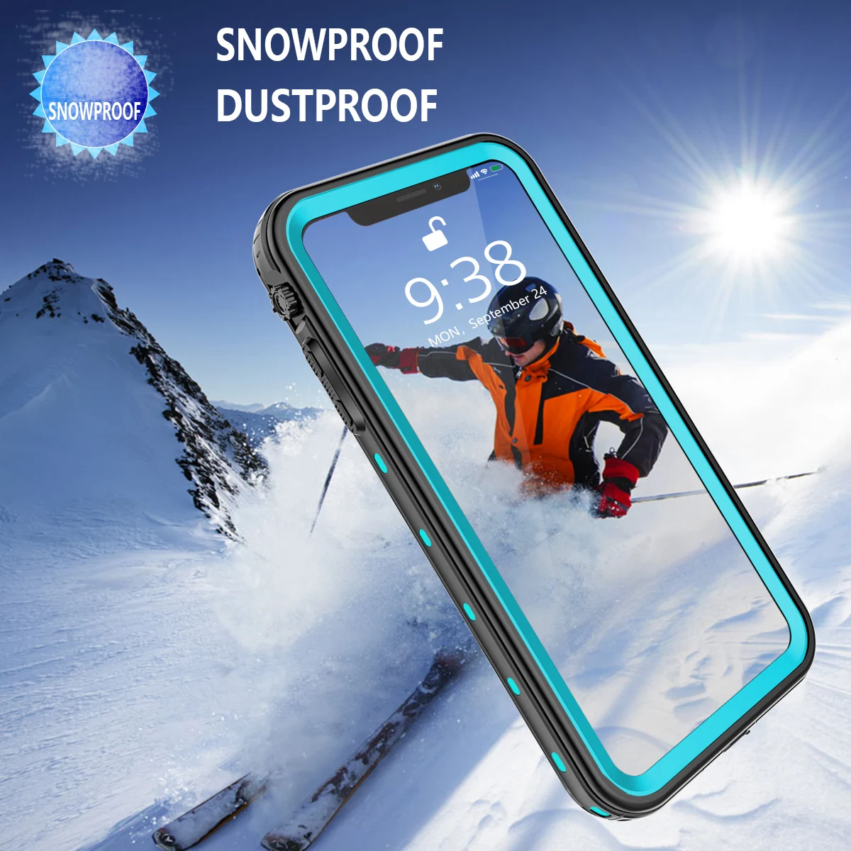 SHELLBOX IP68 Водонепроницаемый чехол для iPhone X XR XS MAX 8 7 Чехол пакет сумка Чехлы для телефона Coque водонепроницаемый чехол для телефона