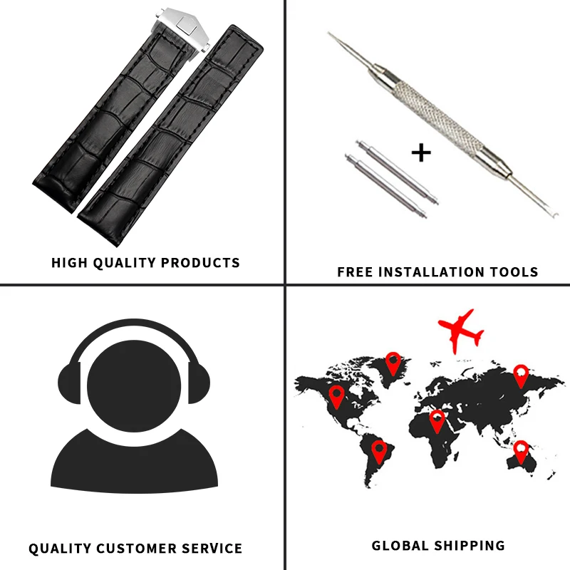 Ремешок из натуральной кожи для мужских часов кожаный браслет определения