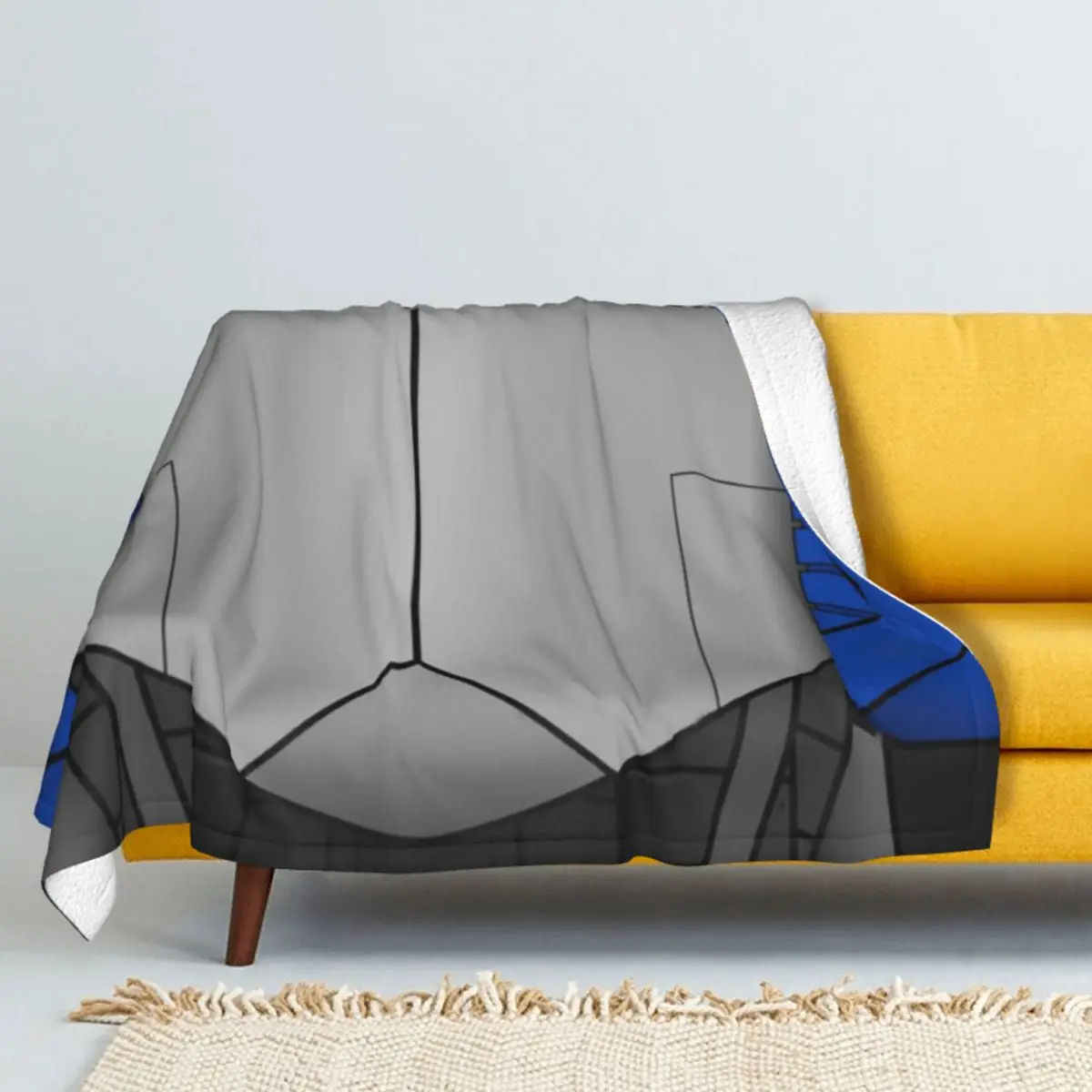 

Optimus Prime Bust Winter Thicken Double layer Wool woolen Blanket Flannel Quilt warmth bedclothes Sofa adult Birthday
