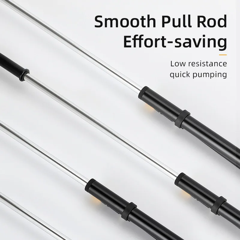 Портативный велосипедный воздушный насос высокого давления 300psi с манометром для