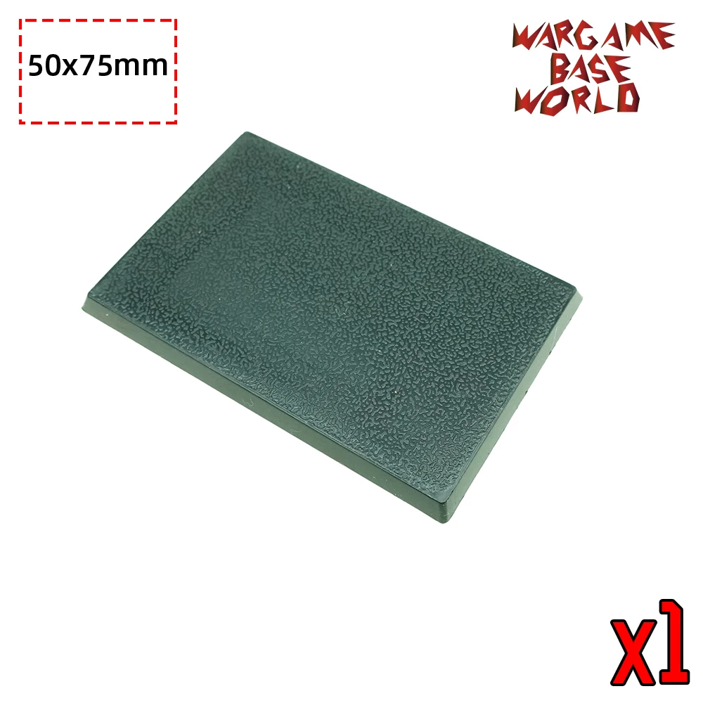 Wargame base world 50x75 мм прямоугольные основы для Warhammer|Наборы сборки моделей| |