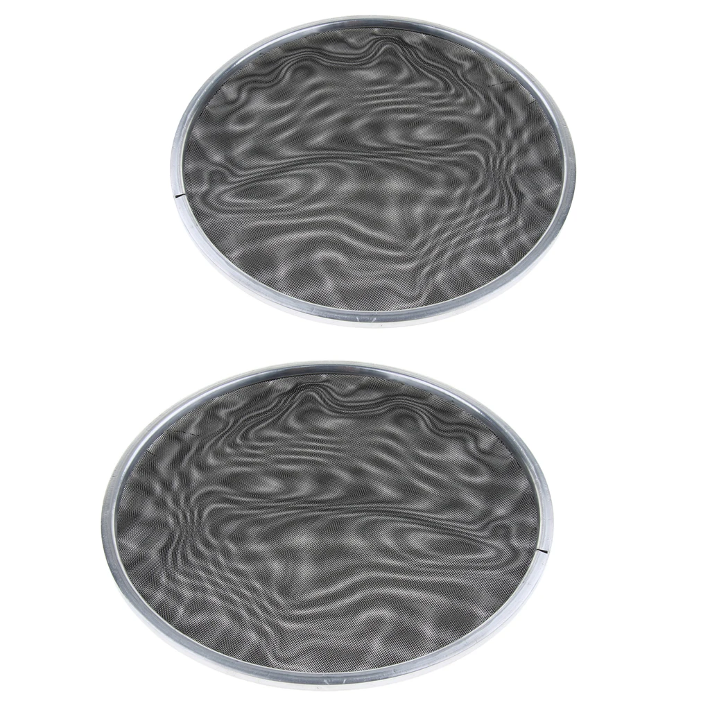 2 х двухслойная сетчатая барабанная головка бесшумные барабанные головки черный