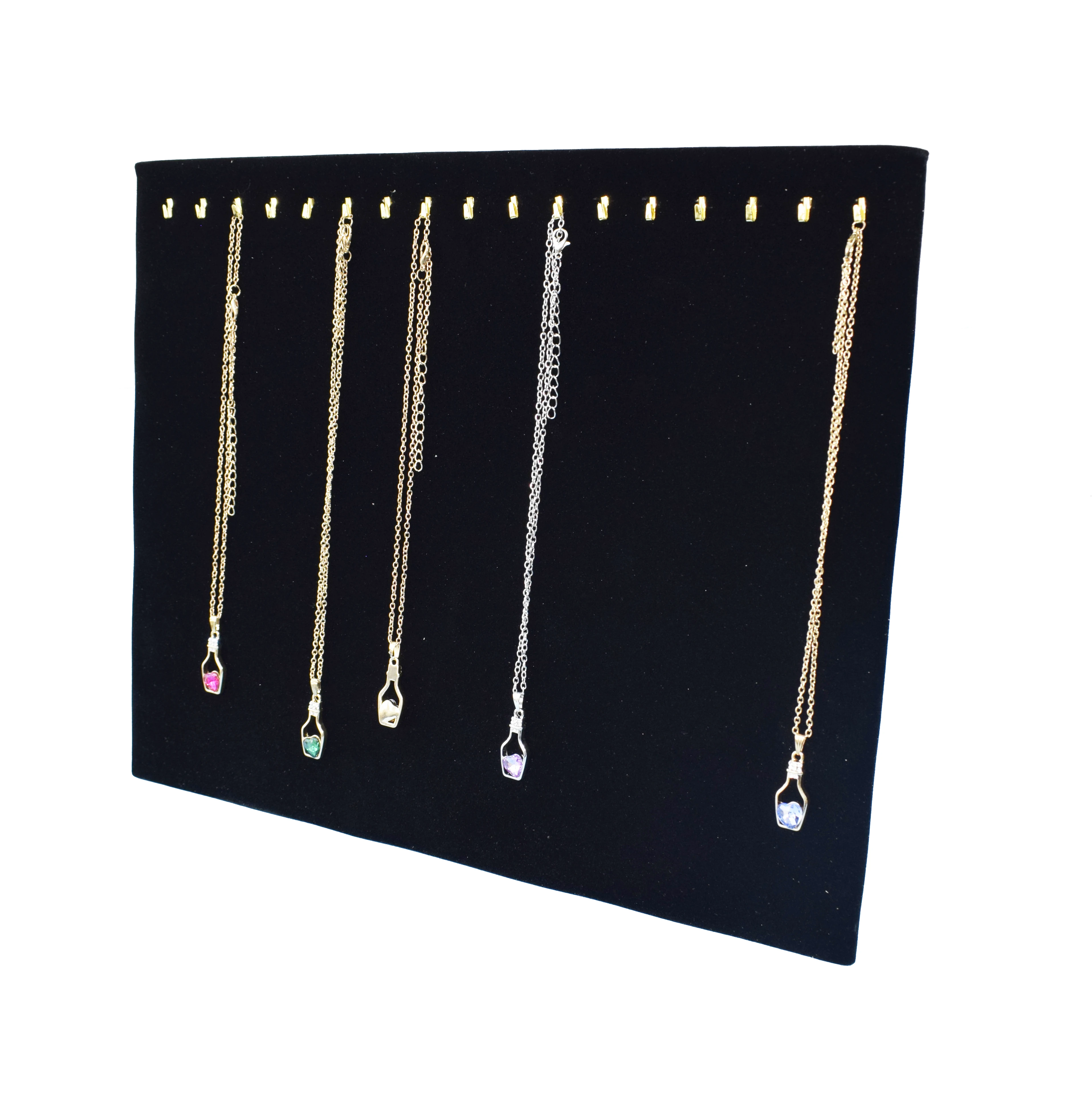 Подставка SZanbana для демонстрации ожерелья браслета 17 крючков|Упаковка и стойки