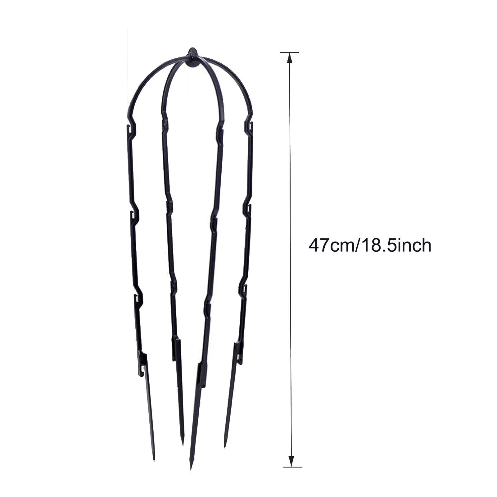 

10PCS Garden Plant Pot Obelisks Plastic Flower Stand Plant Support Climbing Frame Garden Decor Plant Bracket Garden Trellis