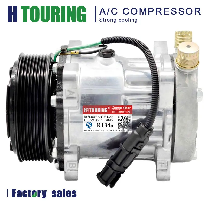 SD7H15 Компрессор переменного тока A/C для грузовиков Man TGA TGX TGS 51779707028 81619066012 8FK351135 141