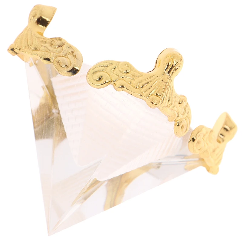 Энергетический целебный маленький фэн шуй Египет кристально чистый пирамида