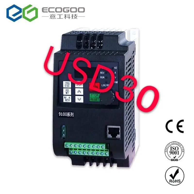 

380v 2.2kw 4kw 5.5kw VFD Variable Frequency Drive Inverter / VFD 3HP Input 3HP Output CNC spindle Driver spindle speed control