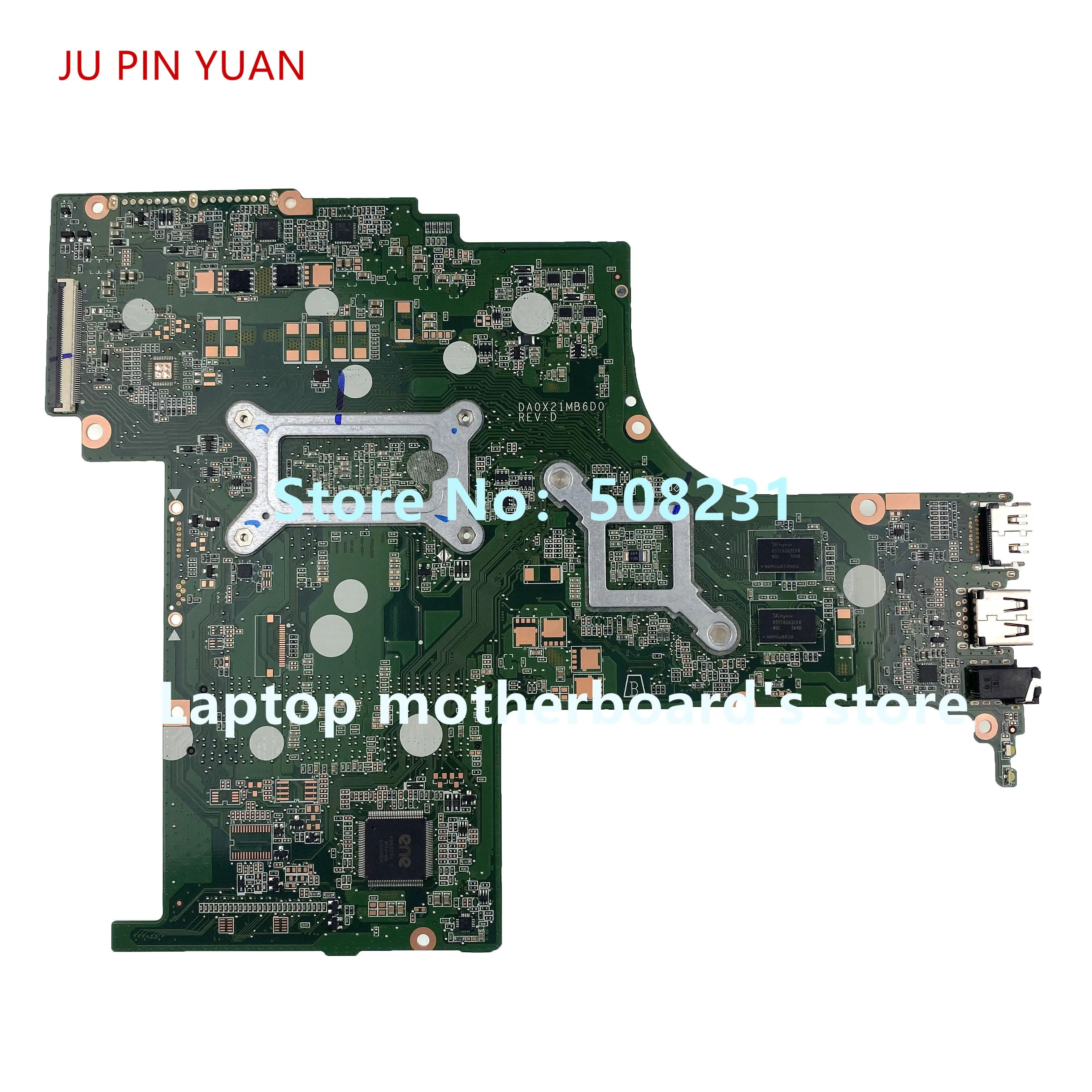 Ju pin yuan 844521-001 844521-601 DA0X21MB6D0     hp 17-G 17T-G 17-AB