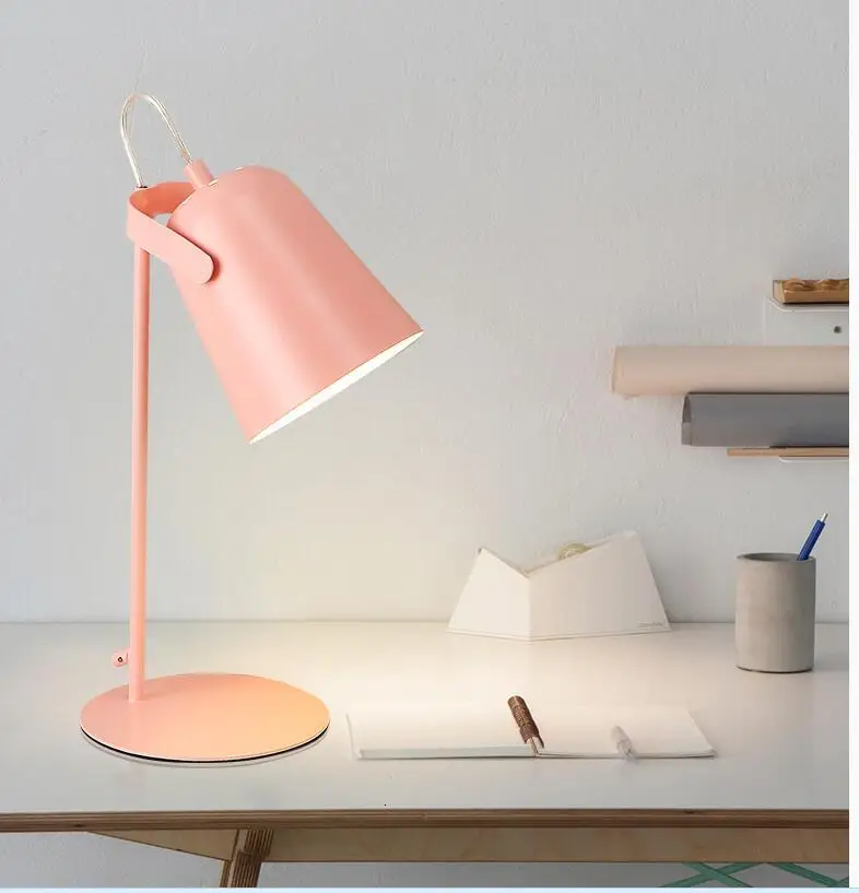 Simple Colorful Glass Ball Table Lamp For Kids Bedroom abajour | Лампы и освещение