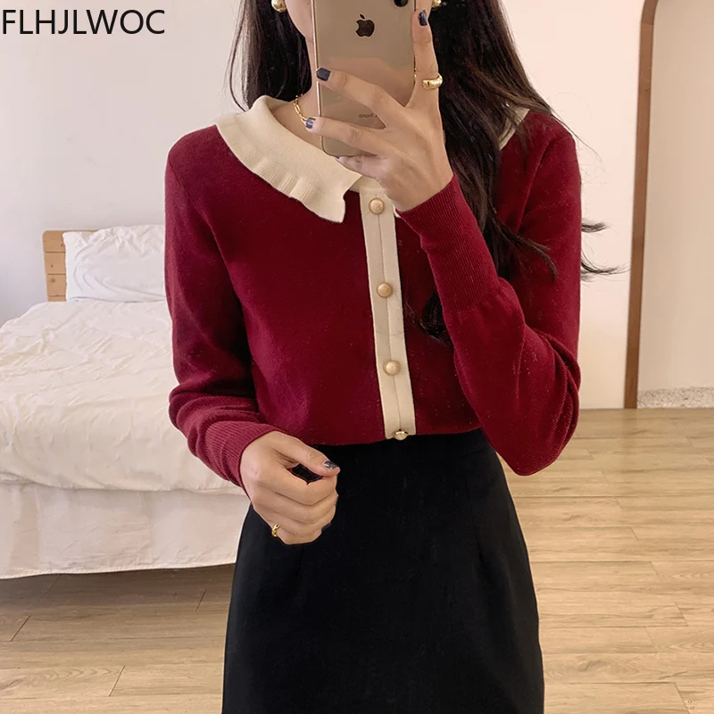 Лидер продаж милые сладкие Топы для женщин с длинным рукавом Повседневная одежда