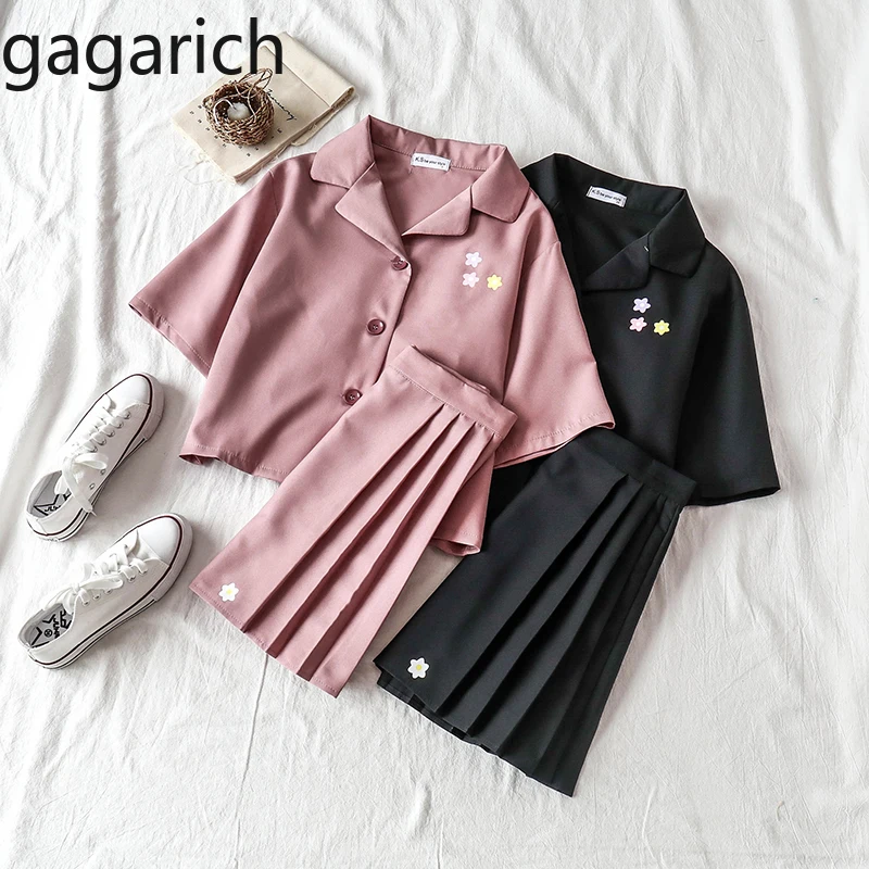 Gagarich женский шикарный летний комплект из 2 предметов женская блузка с коротким