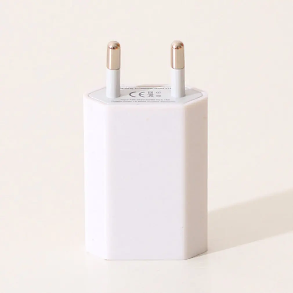 USB настенное зарядное устройство адаптер 5 в 1A один порт быстрое гнездо куб для