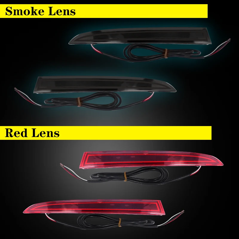 IJDM OEM 3D оптический стиль светодиодный бампер отражатель фары для- Chevy Camaro задние противотуманные фары и тормозные задние фонари светодиодный лампы