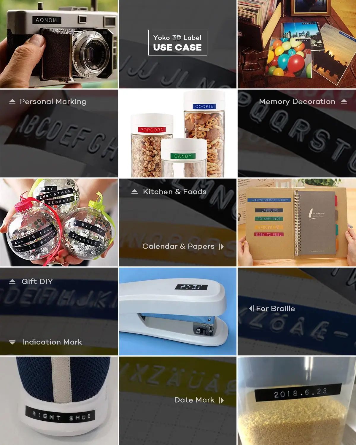 

Motex E101 Label Maker Multicolor Diy Hand Embossing Manual Labeling Machine Replaces C101 TypewriterSuitable for 9mm Label