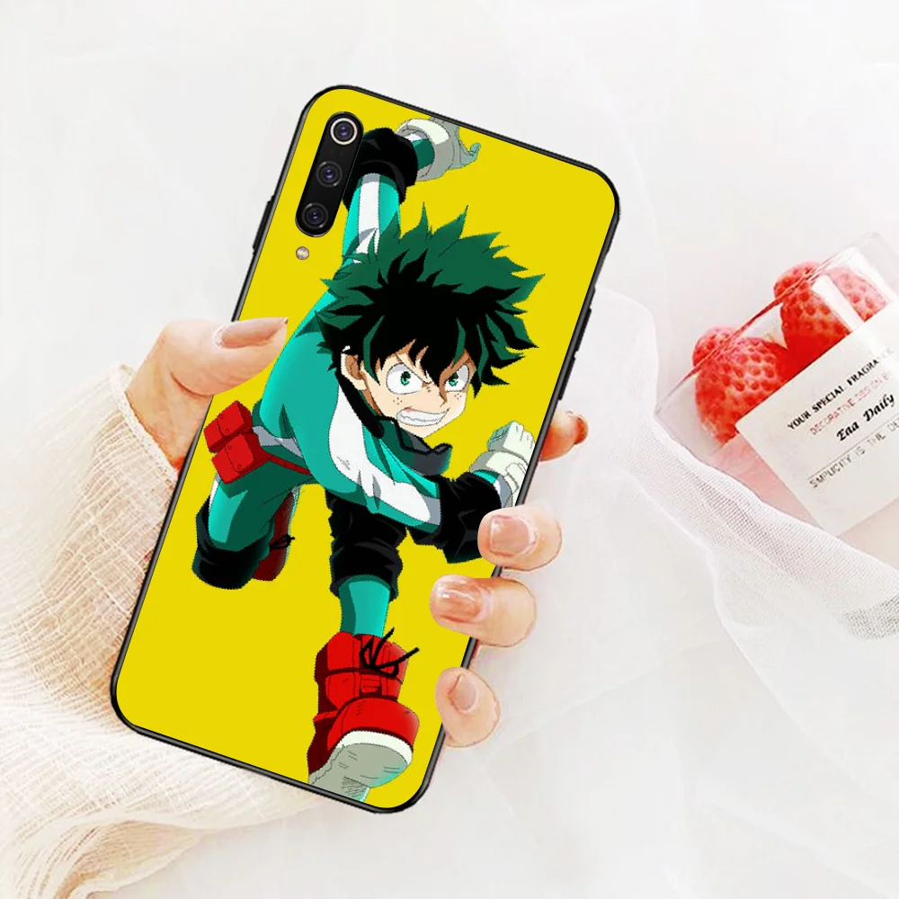 

NBDRUICAI my hero academia Soft Silicone TPU Phone Cover for Xiaomi Mi9 9SE 8SE Pocophone F1 Mi8 Lite