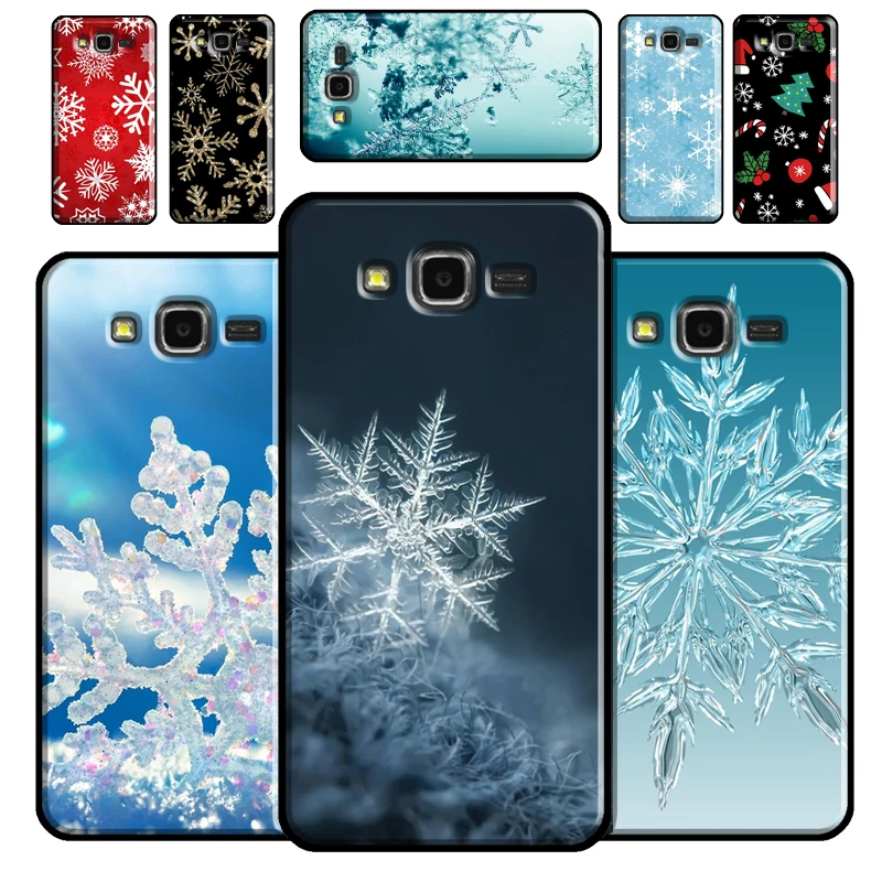 Рождественские снежинки для Samsung Galaxy A3 A5 J1 2016 J3 J5 J7 2017 A6 A8 J6 J4 Plus J8 A7 A9 2018 чехол