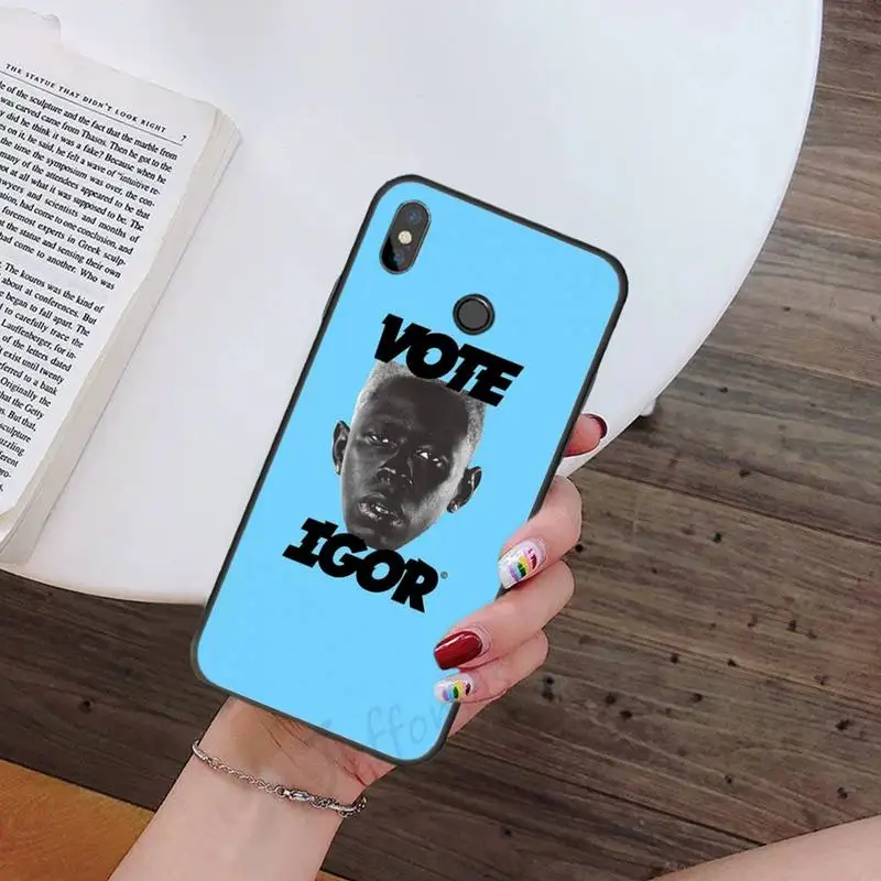

Tyler Gregory Okonma Rapper Phone Cases For Xiaomi Redmi 7 9t 9se k20 mi8 max3 lite 9 note 8 9s 10 pro Shell Cover Funda