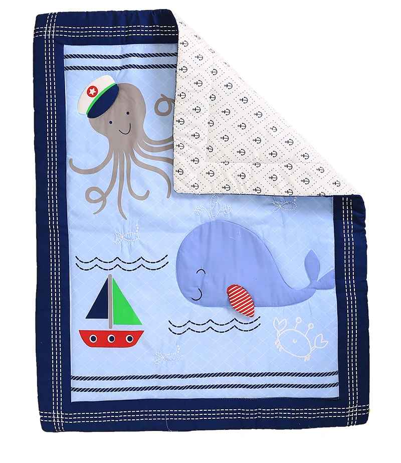 Комплект постельного белья для детской кроватки из 4 предметов маленьких