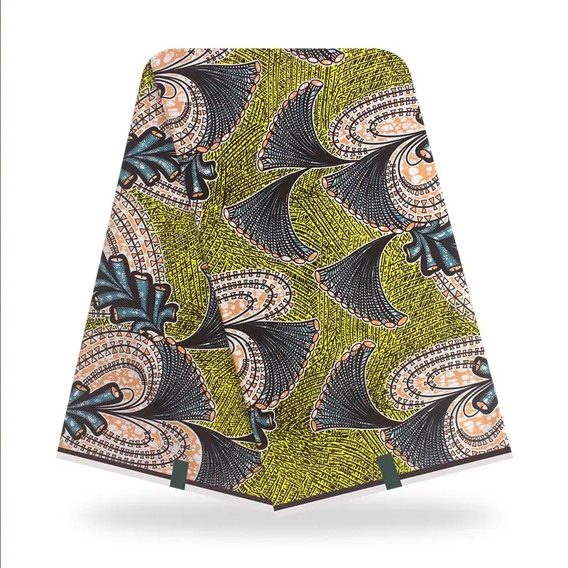 

Elegant African Veritable Cotton Wax Fabric For Making Clothing SWV710 (6Yards/lot)