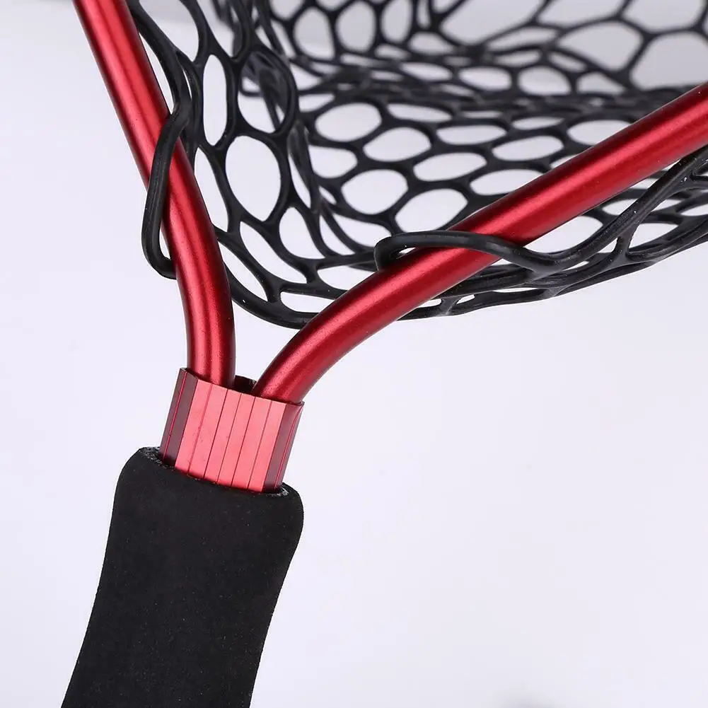 1 шт. портативная Удобная рыболовная сеть Нескользящая алюминиевая легированная