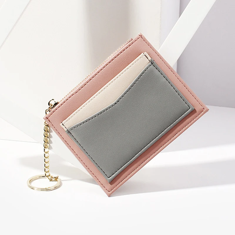 Женская модель модный многофункциональный мини кошелек с цепочкой и отделением