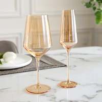 nordic luxury crystal wine glass creative fashion champagne glasses goblet red wine glass verre a vin rouge barware bc50jb